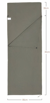 Вкладыш в спальный мешок King Camp Liner Сotton - Спальные мешки - Интернет магазин палаток ТурХолмы
